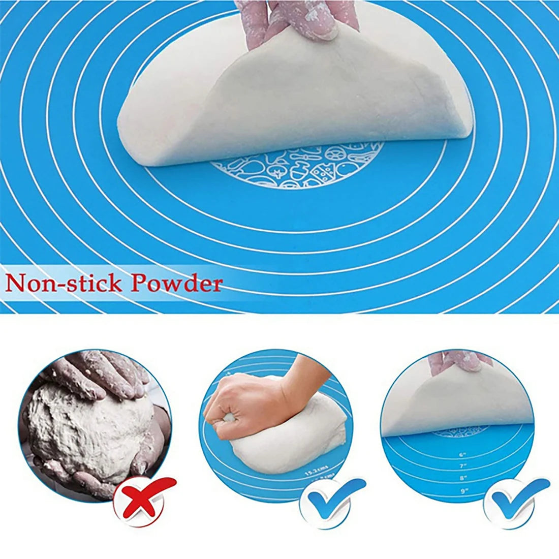 Silicone Baking Rolling Mat